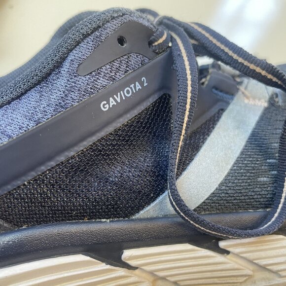 Hoka One One Women's Size 8 Gaviota 2 Running Shoe Navy and Peach - Picture 10 of 16